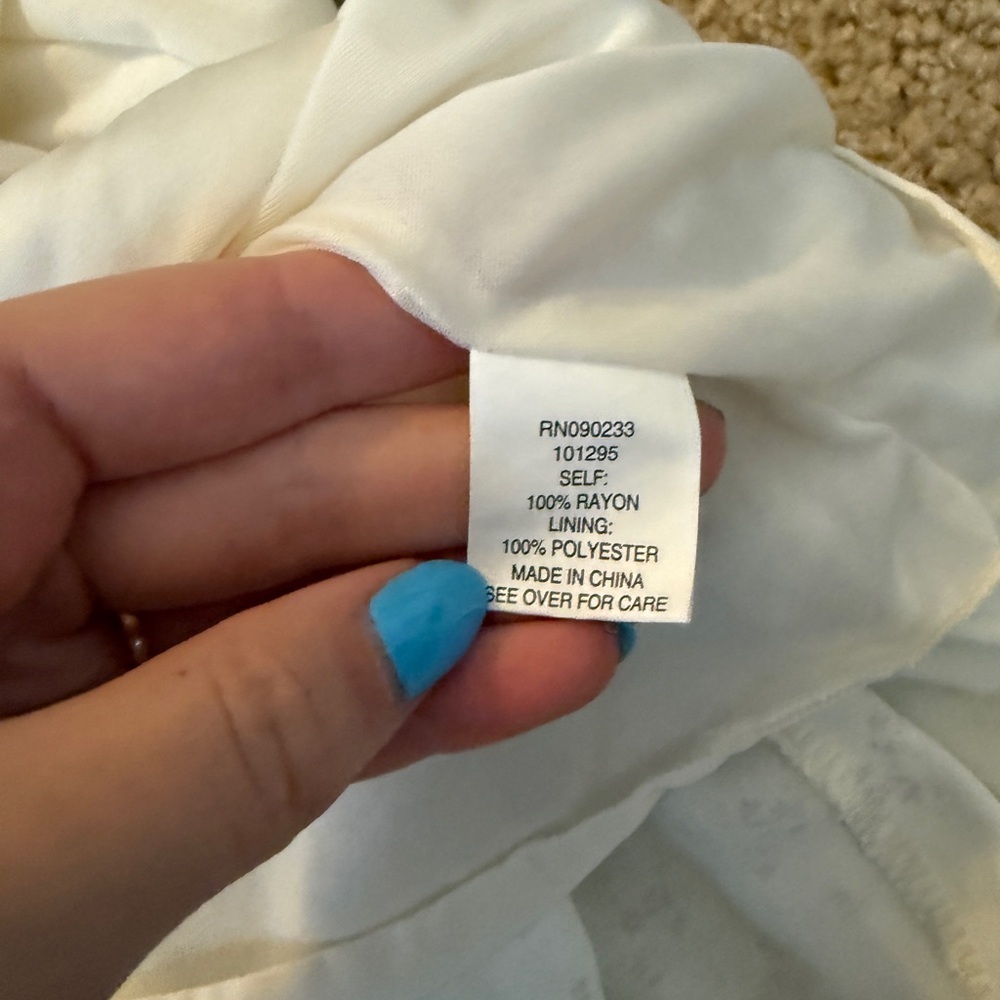 PacSun Cream Floral Mini Dress - Picture 6 of 6